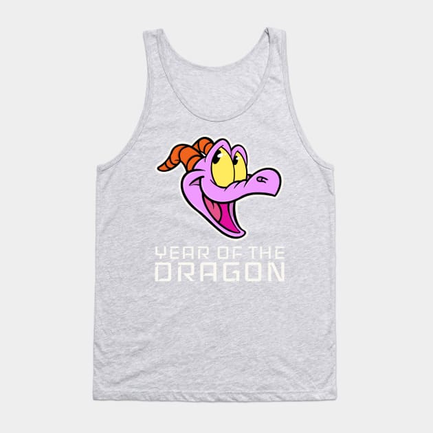 Year of the dragon Happy little purple dragon of imagination Tank Top by EnglishGent